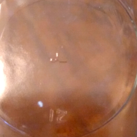 Libbey Clear Glass Rectangular Heavy Vase or Candle Holder - Picture 6 of 8